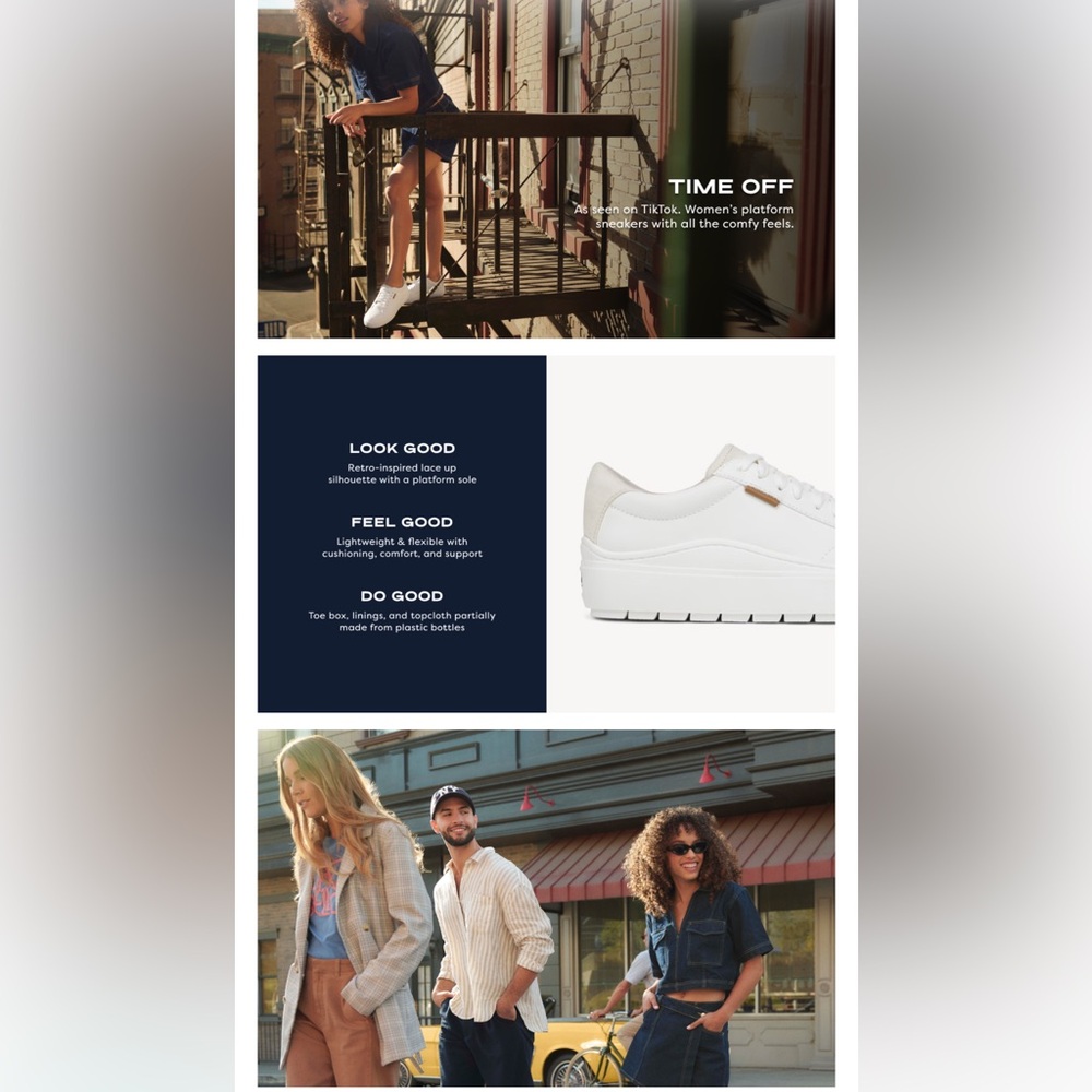 Dr Scholls Time Off White Sneaker - Picture 12 of 12